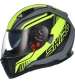 CASCO INTEGRAL TL SH 881 AMARILLO/NEGRO MATE CON VISOR SOLAR SHIRO