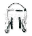 JUEGO DE FRENOS V BRAKE ALUMINIO PLATA R: 875 PL