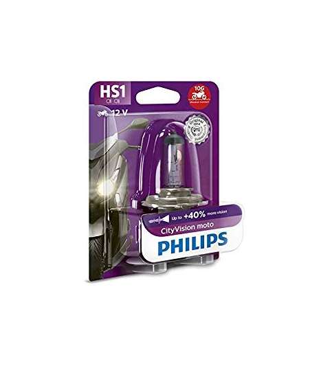 LÁMPARA 12 V 35/35W PX43T HS1 CITY VISION PHILIPS R: 2012636CT