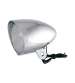 FARO DELANTERO BICI PARA DINAMO PLASTICO / CROMADO R: 54 601 2350