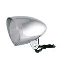 FARO DELANTERO BICI PARA DINAMO PLASTICO / CROMADO R: 54 601 2350