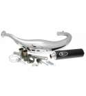 TUBO DE ESCAPE AM 6 ( COMPETICIÓN ) CROMADO 80 CC. TURBO KIT R: CARR10 C