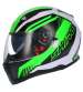 CASCO INTEGRAL ( TM ) MOTEGI SV VERDE FLUOR / BLANCO VISOR SOLAR SHIRO