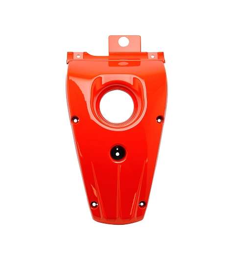 TAPA ASIENTO GASOLINA YAMAHA AEROX ROJO ESCUDERIA TNT R: 580400D