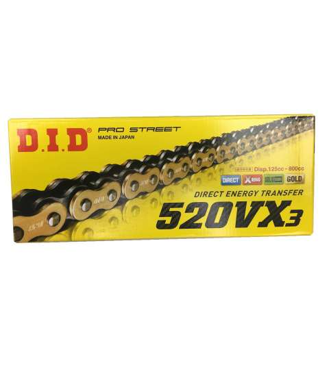 CADENA 520 VX3 ( G&B) 116 Z. - D.I.D. - R: 28831167Z