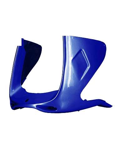 FRONTAL INFERIOR DELANTERO YAMAHA AEROX 50 AZUL METALIZADO TNT R: 366699D