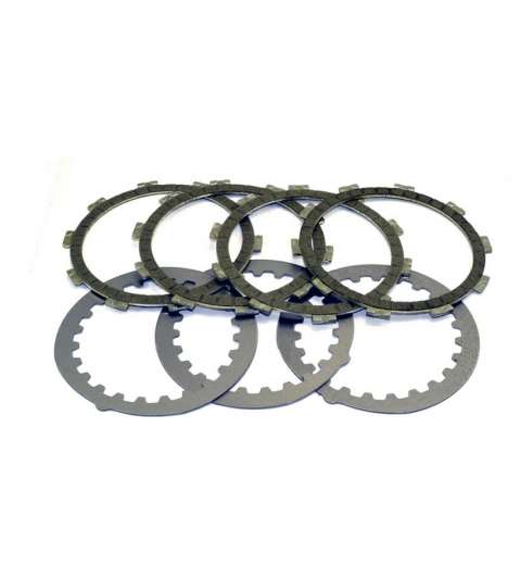 JUEGO DISCOS EMBRAGUE MOTOR AM 6 ( 4 DISCOS CARBONO COMPETICIÓN + 3 SEPARADORES ) RACING NEWFREN R: 1540SR