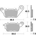 JUEGO PASTILLAS FRENO DELANTERAS YAMAHA N MAX 125 15/19 SBS R: P226HF