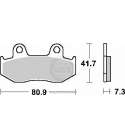 JUEGO PASTILLAS FRENO HONDA LEAD 110 SBS R: P104HF