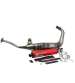 TUBO ESCAPE MOTO S ROAD PASAJE BAS MINARELLI AM6 - MVT - R: 014500A