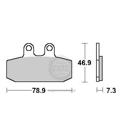 JUEGO PASTILLAS FRENO APRILIA LEONARDO 125 - SBS - R: P108HF