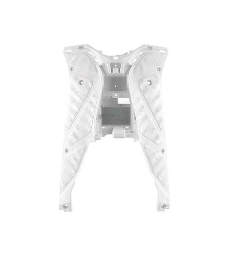 CARENADO REPOSAPIES YAMAHA AEROX 50 BLANCO TNT R: 365994A