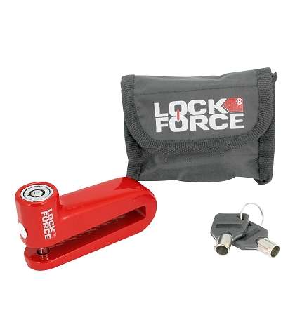 CANDADO DISCO LOCK FORCE ANTIRROBO D.7MM R: 603091