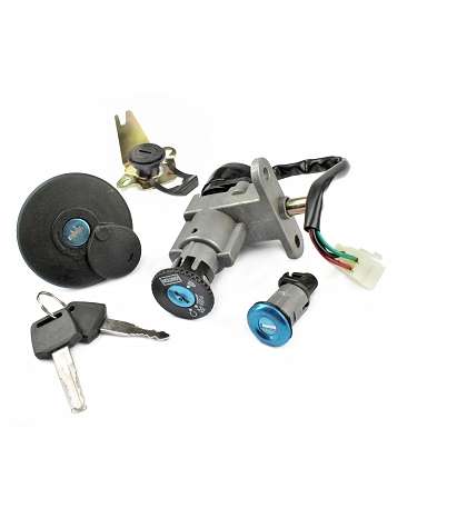 KIT CERRADURAS COMPLETO ( MOTOR GY6 50 2/4 T.) SCOOTER CHINOS TIPO B R: 208229A