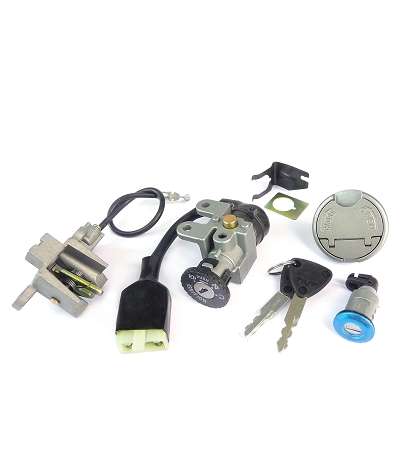 JUEGO CERRADURAS COMPLETO ( ROMA 2/3 ET ROMA 2 T. SCOOTER CHINOS GY6 50CC TYPE A R: 970919L