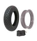 SET CUBIERTA 3.50 X 10 51 J + LLANTA + CAMARA BCR R: 40 999 0015