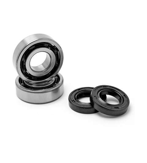 KIT RODAMIENTOS TPI ( 6204 TVH C4 ) + RETENES DERBI SENDA / GPR / GILERA 50 SMT / RCR ( MOTOR EURO 2 / EURO 3 ) R: 100020C