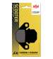 JUEGO PASTILLAS FRENO PEUGEOT TREKKER 50 98 - SBS - R: P102HF