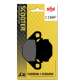 JUEGO PASTILLAS FRENO HYOSUNG SUPER CAB 50 95 - SBS - R: P118HF